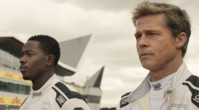 Brad Pitt, Damson Idris and Javier Bardem star in ‘F1’ from Apple Original Film and Warner Brothers Pictures